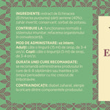 Echinacea - Sirop. Flacon 200ml. Efect vitaminizant, combate infecțiile și stările gripale Sirop Faunus Plant 